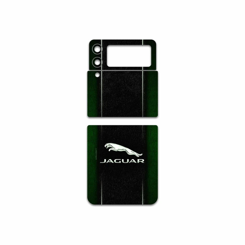 برچسب پوششی ماهوت مدل Jaguar-Cars مناسب برای گوشی موبایل سامسونگ Galaxy Z Flip3 5G