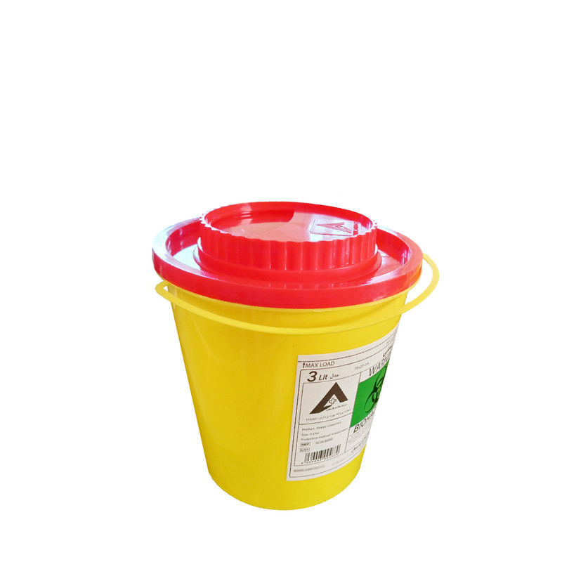 سیفتی باکس سرحد سلامت پارسیان مدل SC003000 ظرفیت 3000 میلی لیتر بسته 80 عددی