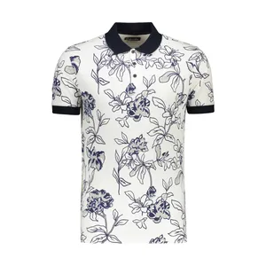 پولوشرت مردانه کیکی رایکی طرح هاوایی مدل MBB02967-002