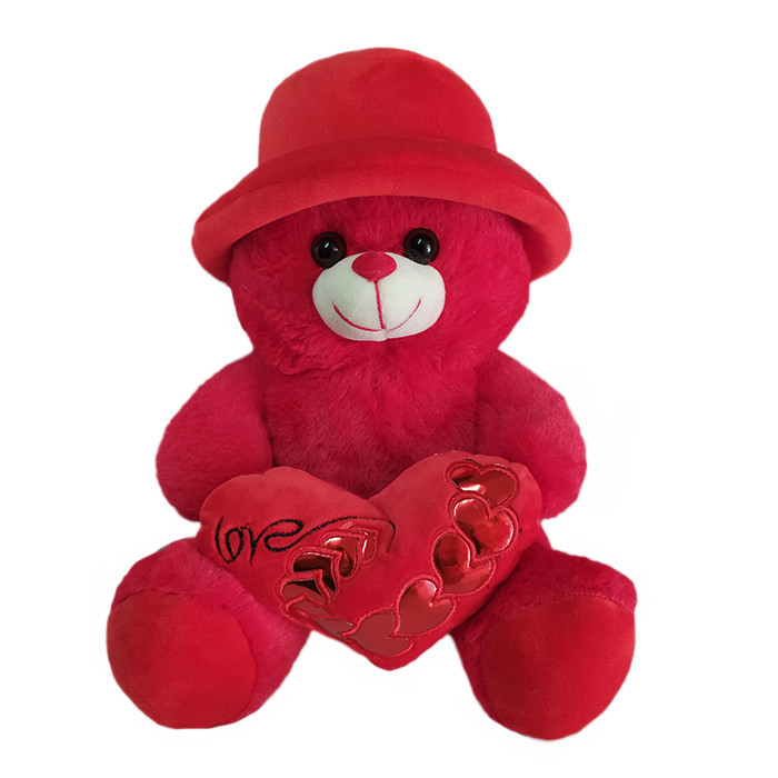 عروسک طرح خرس مدل R39 ارتفاع 34 سانتی متر