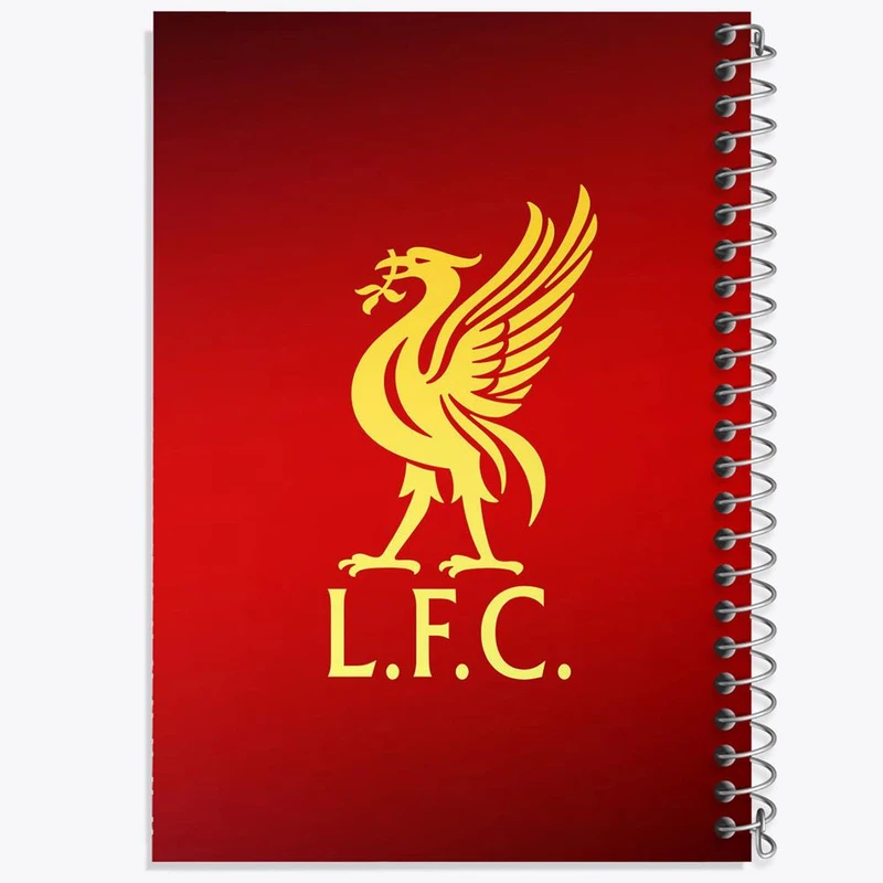 دفتر نقاشی 50 برگ خندالو مدل باشگاه لیورپول کد 26981