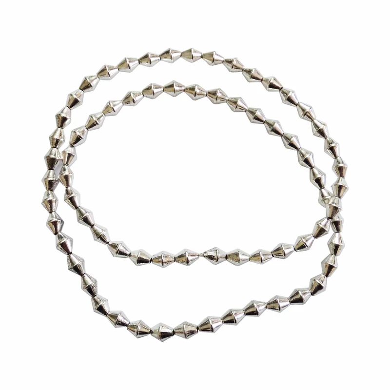 مهره دستبند مدل حدید چند وجهی کد MO-1011 مجموعه 40 عددی 