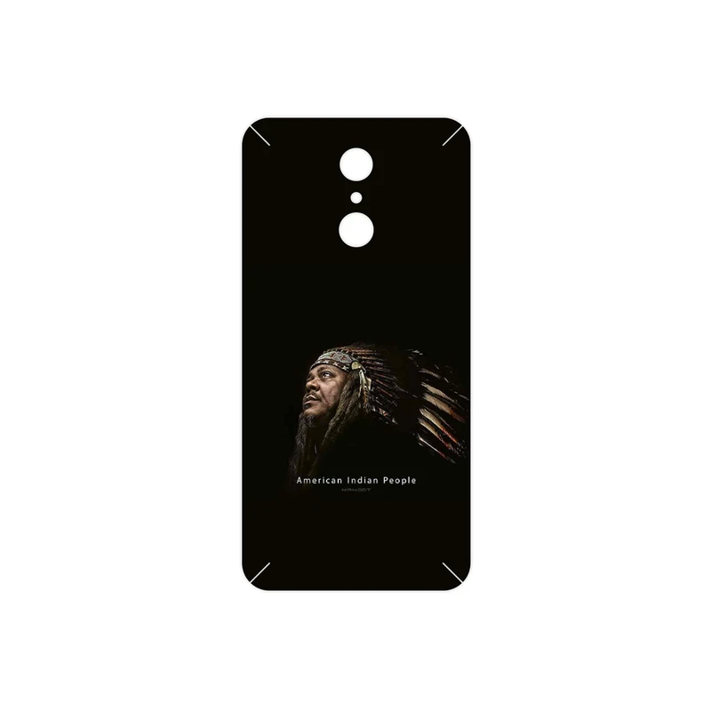 برچسب پوششی ماهوت مدل Portrait of an Indian Man مناسب برای گوشی موبایل ال جی Q7