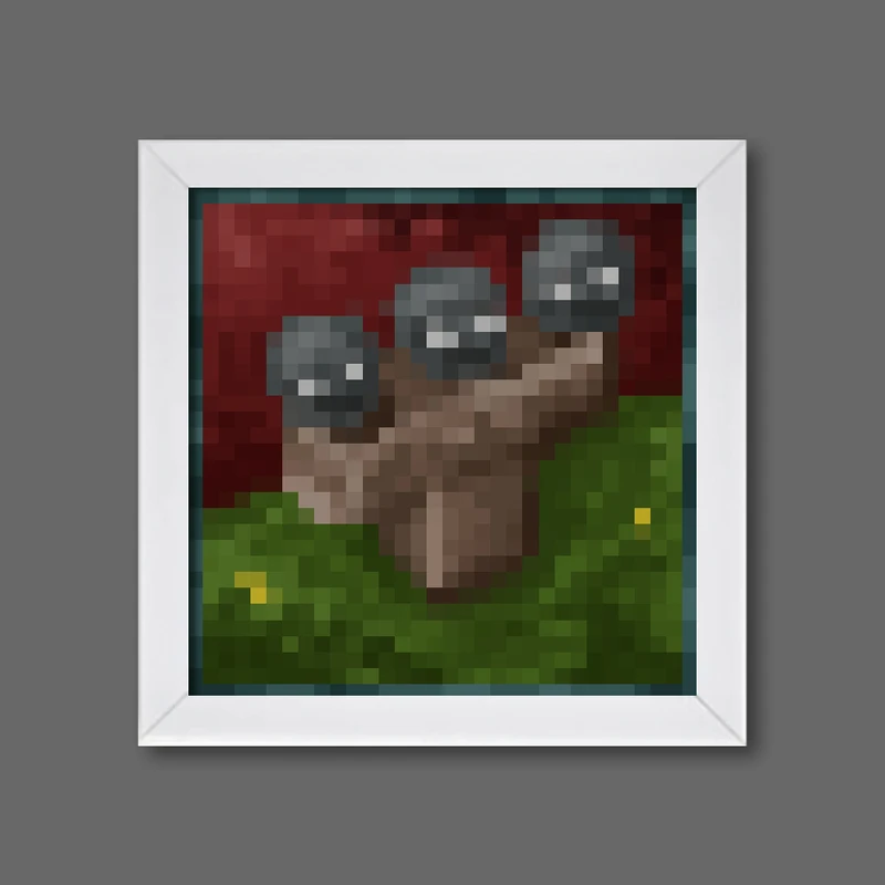 تابلو مدل بازی ماینکرفت