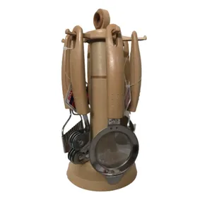 سرویس ابزار آشپزخانه 7 پارچه رویال طرح چوب