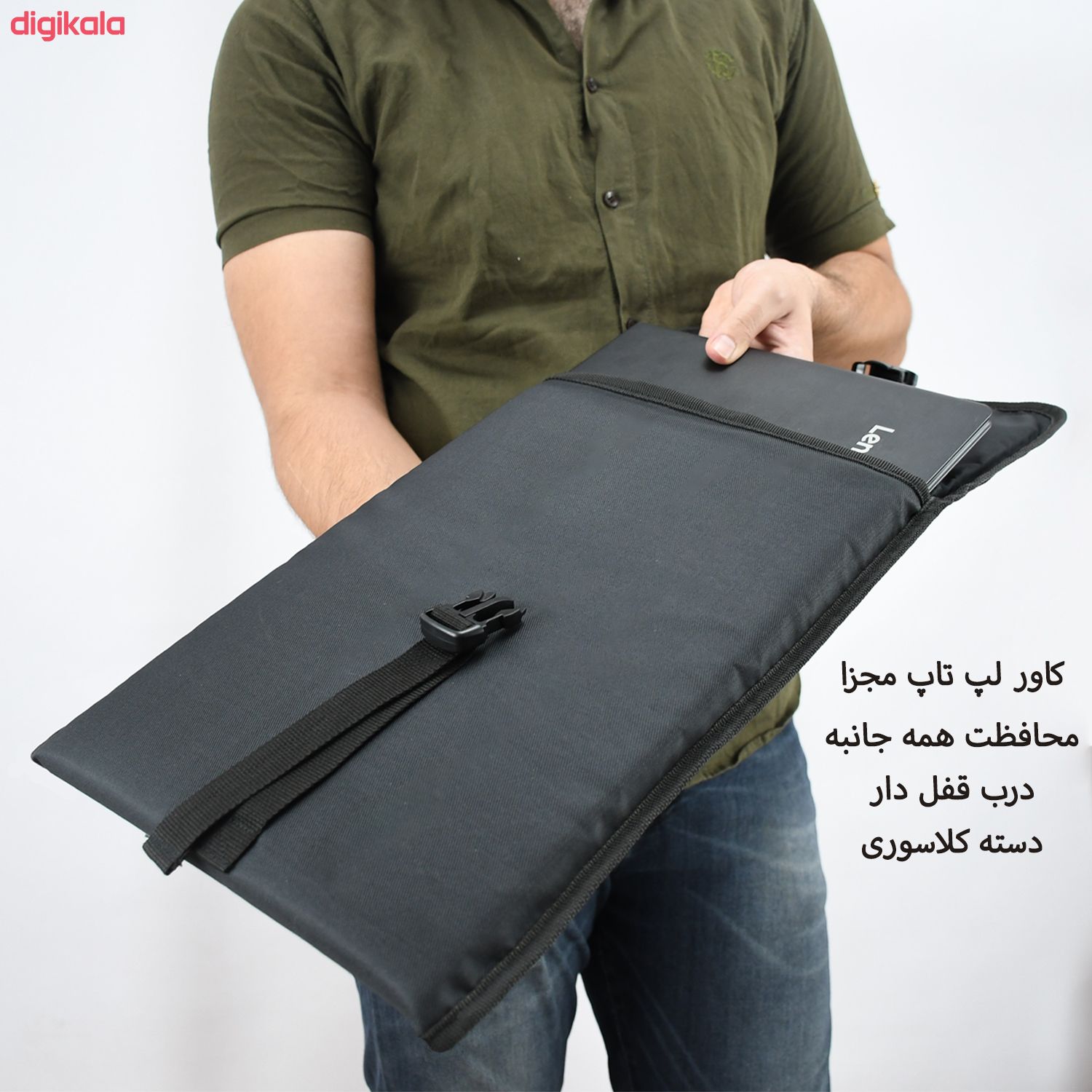 کوله پشتی لپ تاپ فیرو پلاس کد 650 مناسب برای لپ تاپ 15.6 اینچی main 1 16
