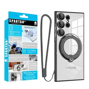 Spartan Ring Stand Strap Cover For Samsung Galaxy S25 Ultra