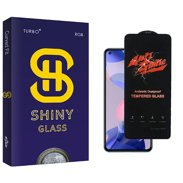 محافظ صفحه نمایش شیشه ای آتوچبو مدل Shiny Glass Antistatic مناسب برای گوشی موبایل شیائومی 11 Lite 5G NE 2109119DG
