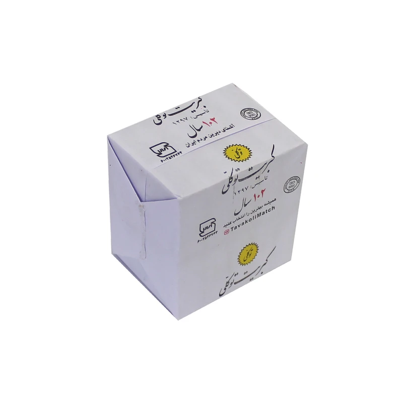 کبریت توکلی مدل 55-01 بسته 10 عددی