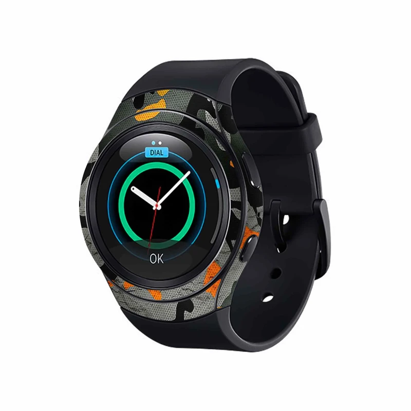 برچسب ماهوت طرح Army_Autumn مناسب برای ساعت هوشمند سامسونگ Galaxy Gear S2