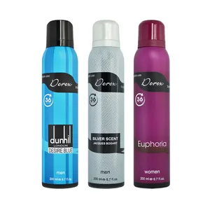 اسپری بدن زنانه دریکس مدل T05 حجم 200 میلی لیتر مجموعه ۳ عددی