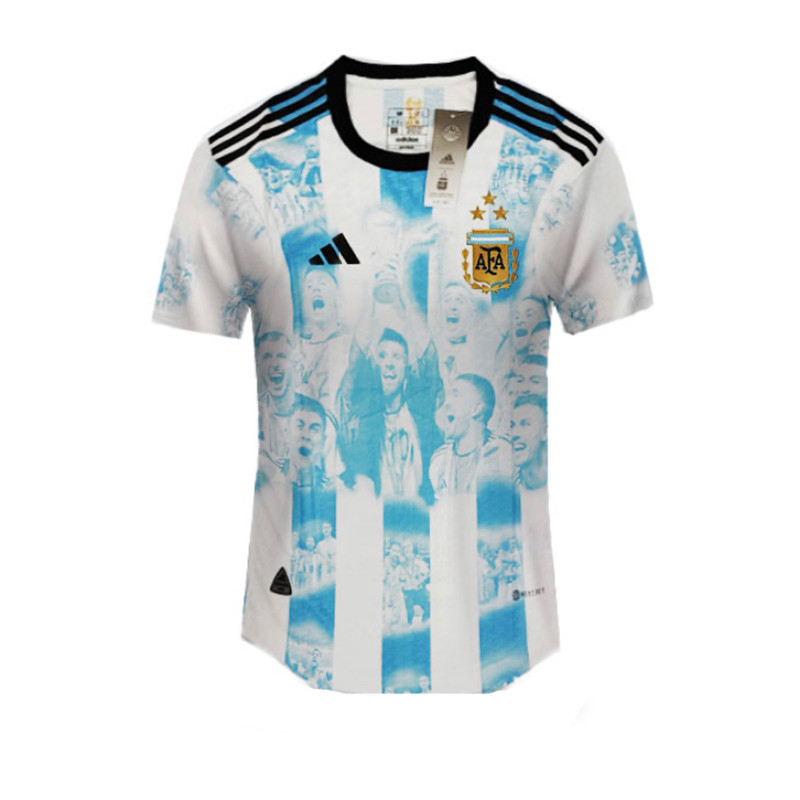 تی شرت ورزشی مردانه مدل آرژانتین پلیری WC 2022
