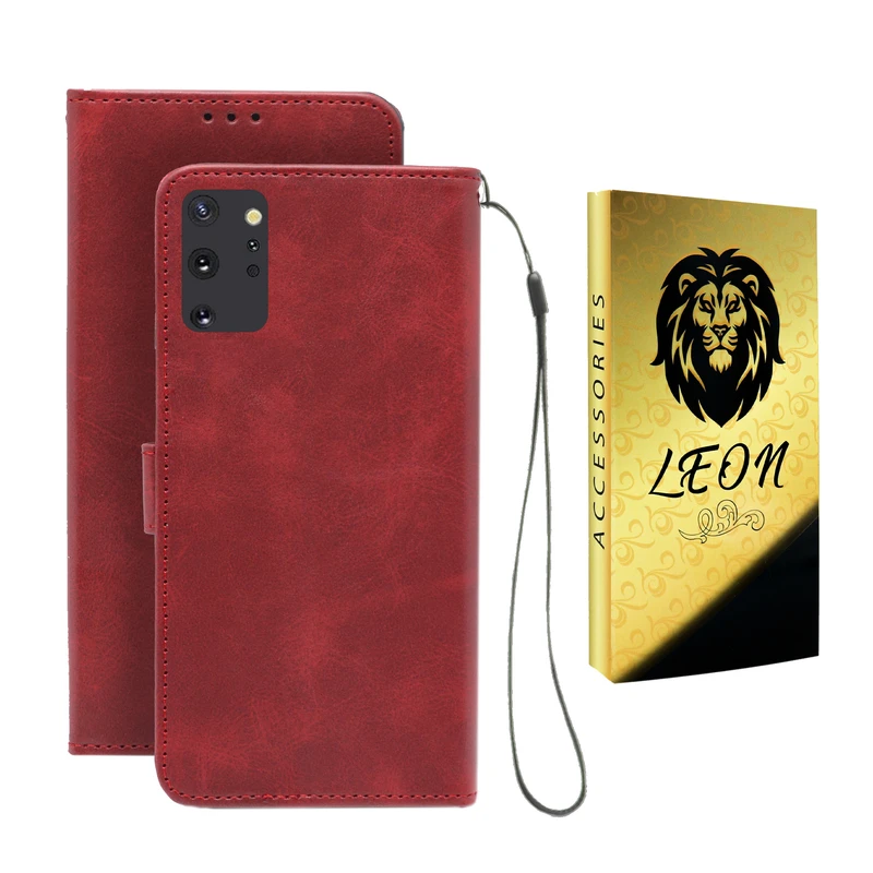 کیف کلاسوری لئون مدل Band Oro مناسب برای گوشی موبایل سامسونگ Galaxy Note 10 Plus  به همراه بندآویز
