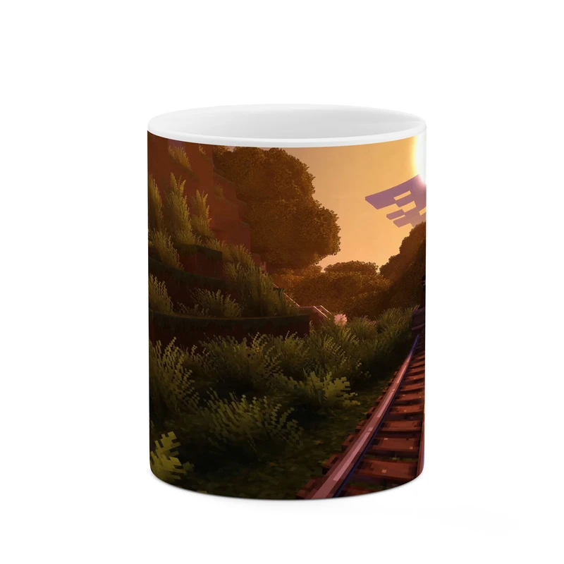 ماگ کاکتی طرح ماینکرافت minecraft مدل mgh41498