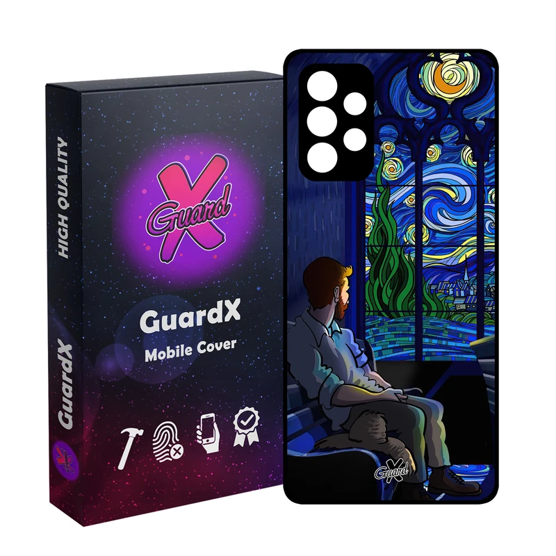 کاور گارد ایکس طرح Art مدل Glass10583 مناسب برای گوشی موبایل سامسونگ Galaxy A32 4G