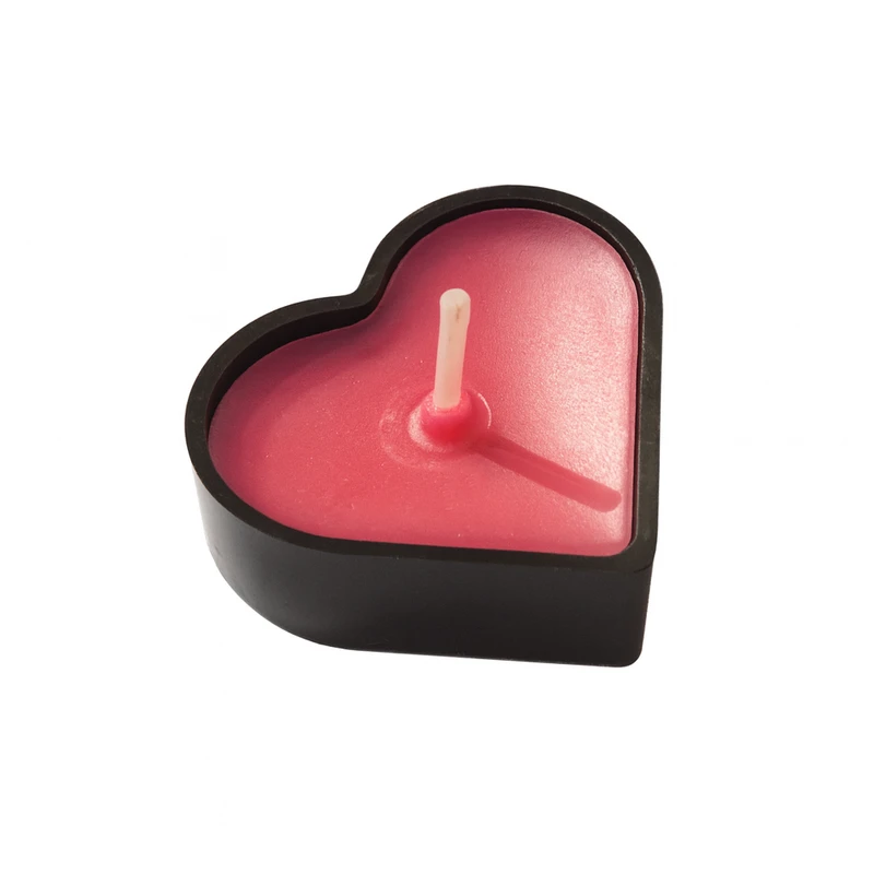 شمع وارمر بدون‌بو مدل نگین قلبی زمان اتمام 3 ساعت بسته 40 عددی