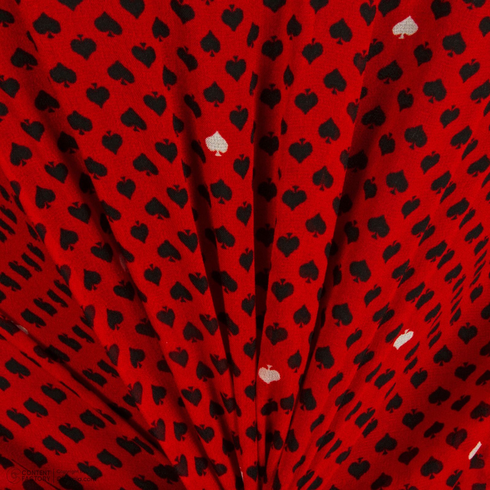 کراپ تاپ زنانه نیزل مدل 0099-061 رنگ قرمز -  - 6