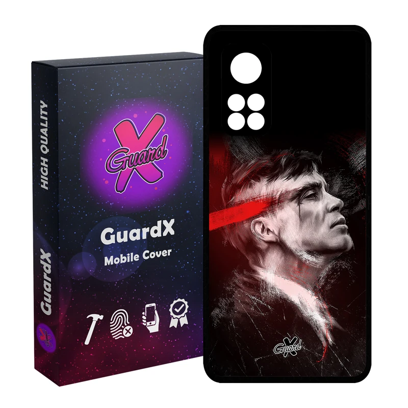 کاور گارد ایکس طرح Peaky Blinders مدل Glass10398 مناسب برای گوشی موبایل شیائومی Mi 10T / Mi 10T Pro