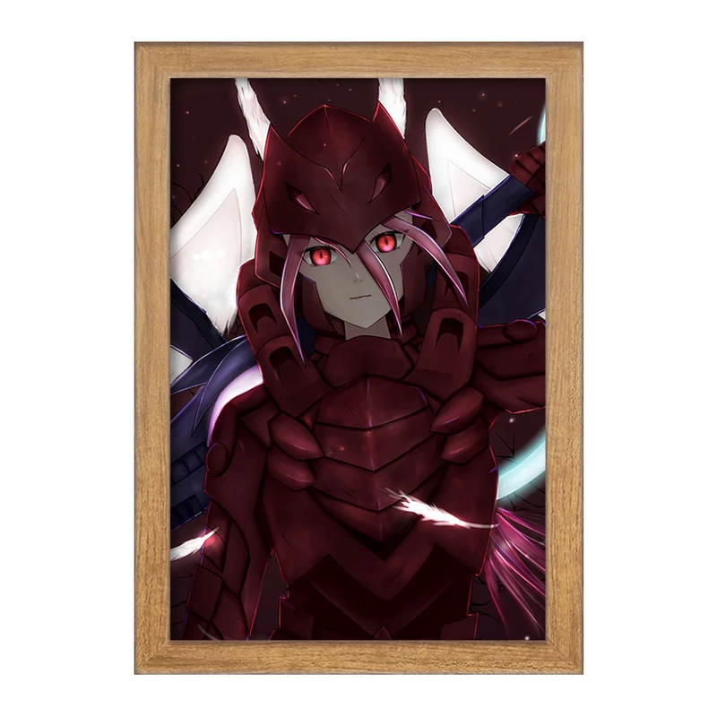 تابلو خندالو مدل شالتر انیمه اورلرد Overlord  کد 18352