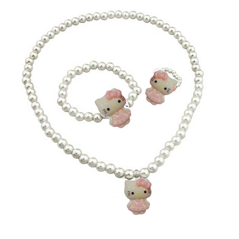 نیم ست دخترانه مدل مروارید کشی طرح کیتی کد 300 نیم ست دخترانه مدل مروارید کشی طرح کیتی کد 300