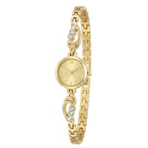 ساعت مچی عقربه‌ای کوارتز زنانه مدل لوکس مینیمال بند دستبندی کد ۲