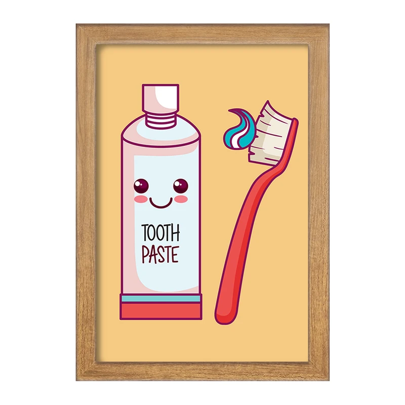 تابلو خندالو مدل دندان و دندانپزشکی کودکانه کد 27772