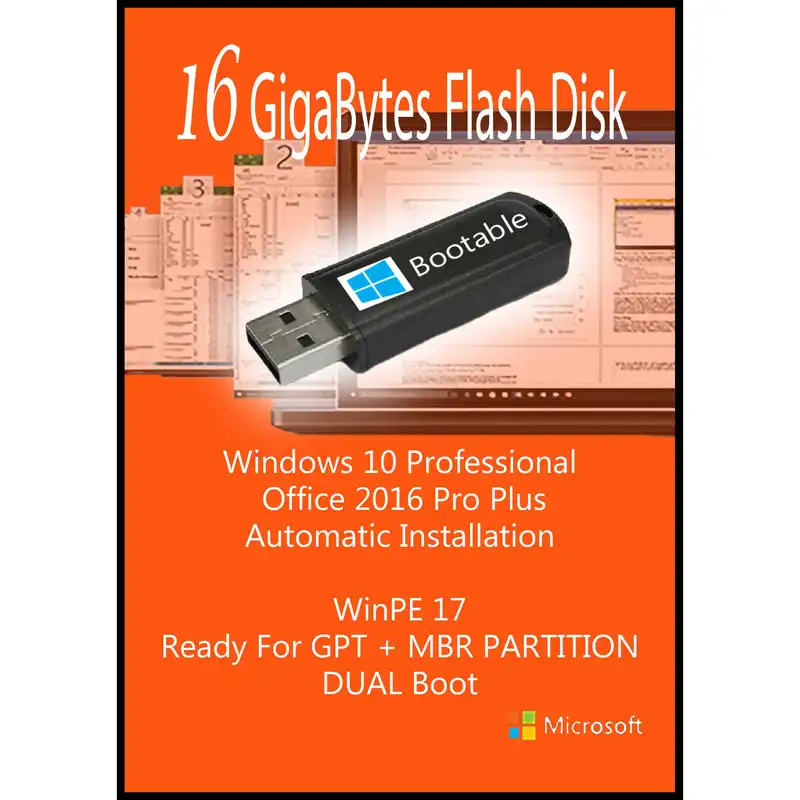سیستم عامل Windows 10 Pro + Office 2016 Pro Plus نشر مایکروسافت