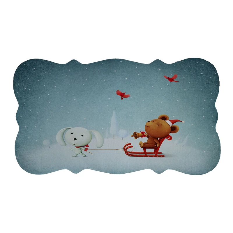  پادری مدل دالبر طرح کودکانه کد 6040 سایز 110×60 سانتی متر