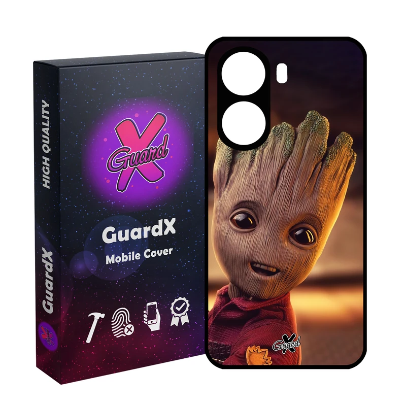کاور گارد ایکس طرح Groot مدل 10479 مناسب برای گوشی موبایل شیائومی Poco X7 Pro