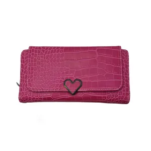 کیف پول زنانه مدل 002- سگگ قلبی