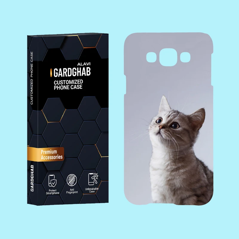 کاور گارد قاب علوی مدل حیوانات مناسب برای گوشی موبایل سامسونگ Galaxy E7 2015