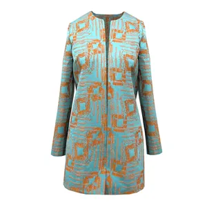 مانتو زنانه مدل ژاکارد آبنوس