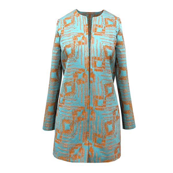 مانتو زنانه مدل ژاکارد آبنوس