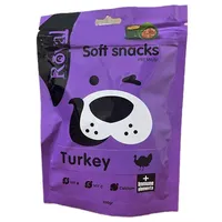 تشویقی سگ رویال کوکو مدل اسنک نرم طعم بوقلمون وزن 100 گرم
