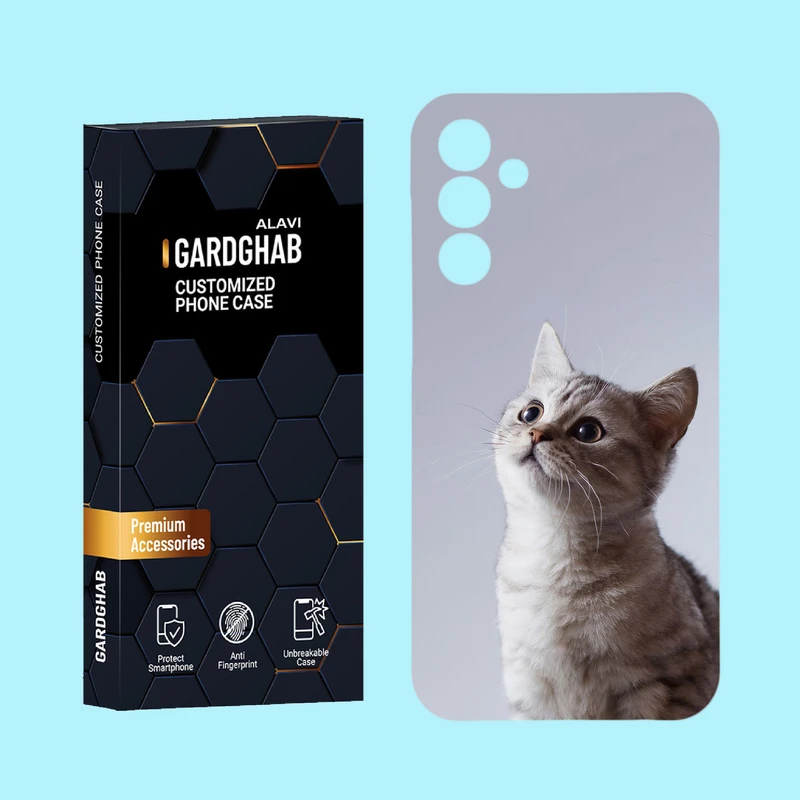 کاور گارد قاب علوی مدل حیوانات مناسب برای گوشی موبایل سامسونگ Galaxy F15 5G