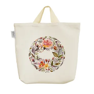 ساک خرید خندالو مدل گل کد H1355