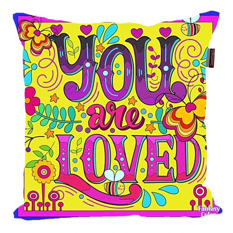 کوسن پاد آفرین مدل عشق طرح LOVE کد PK30830