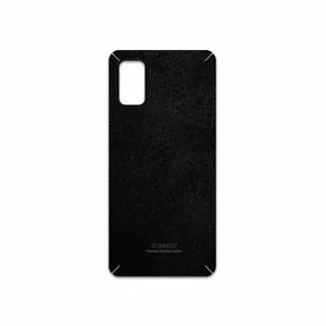MAHOOT Black-Chamois-Leather Cover Sticker for Samsung Galaxy A41