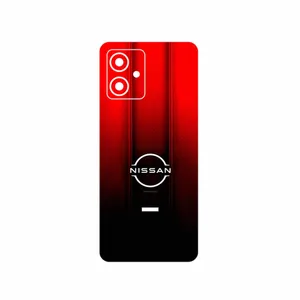 MAHOOT Nissan_Logo Cover Sticker for Motorola Moto G54