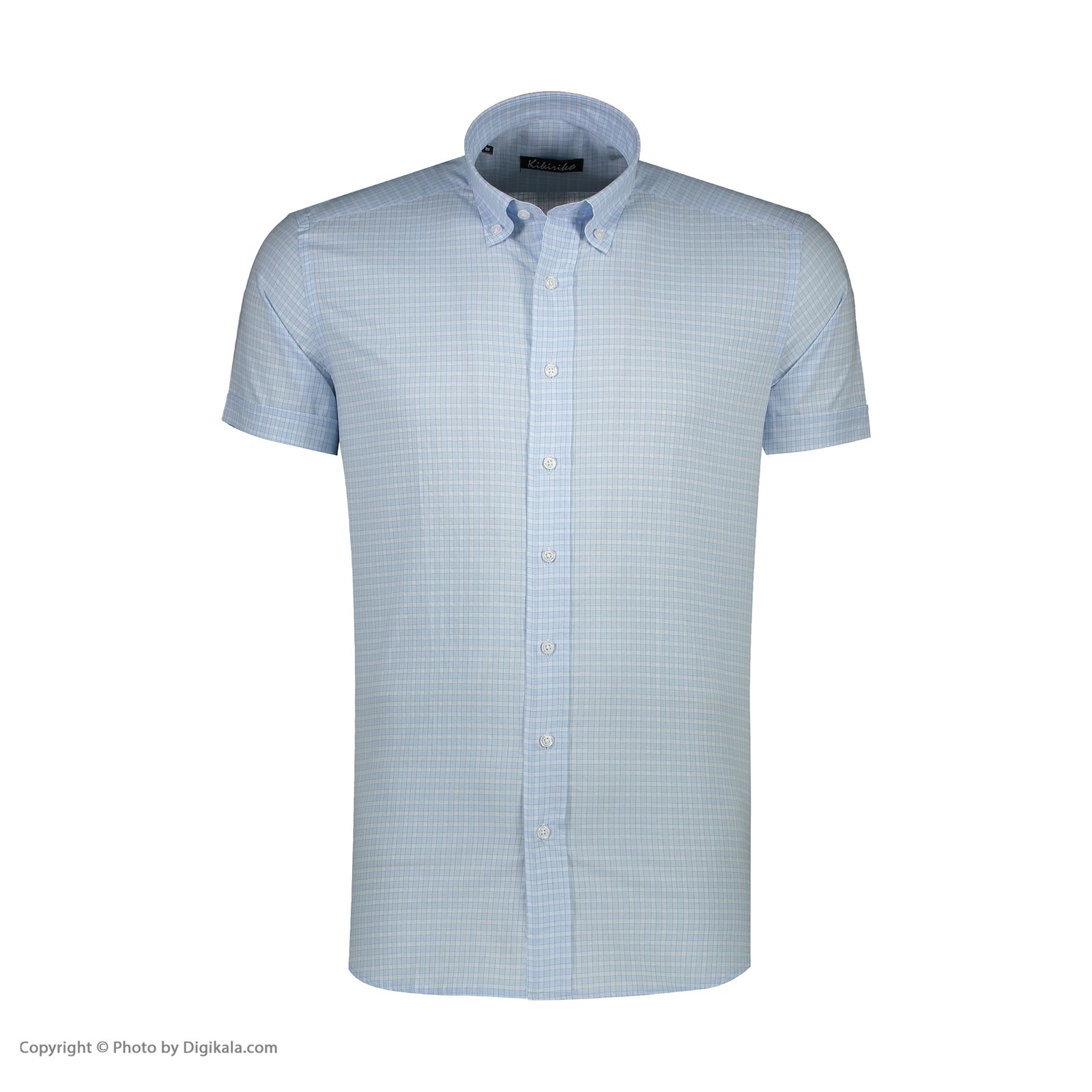 پیراهن آستین کوتاه مردانه کیکی رایکی مدل MBB20169-372 -  - 2