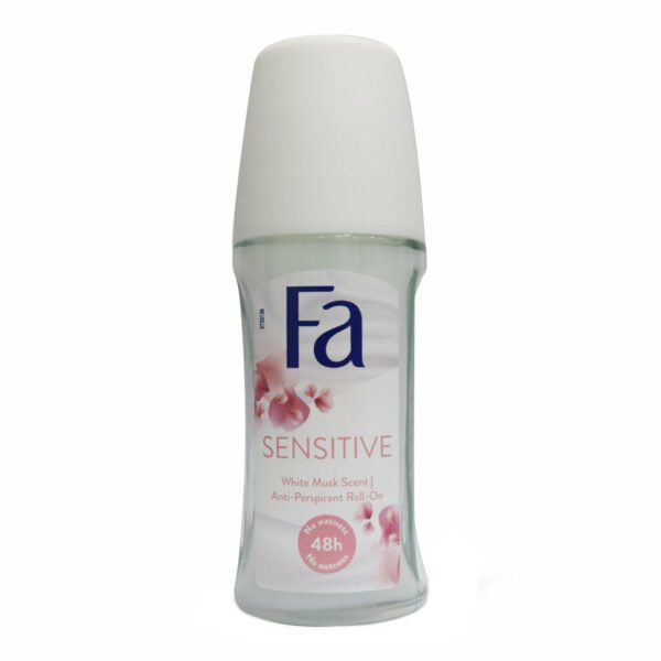 رول ضد تعریق زنانه فا مدل Sensitive White Musk Scent حجم 50 میلی لیتر -  - 2