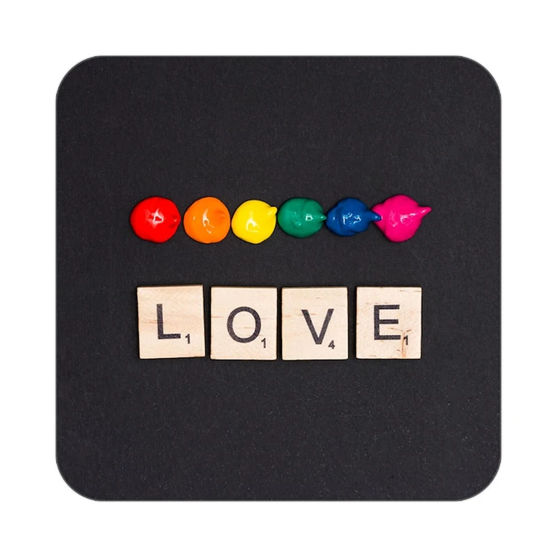 زیر لیوانی کاکتی طرح عاشقانه مدل mp36738