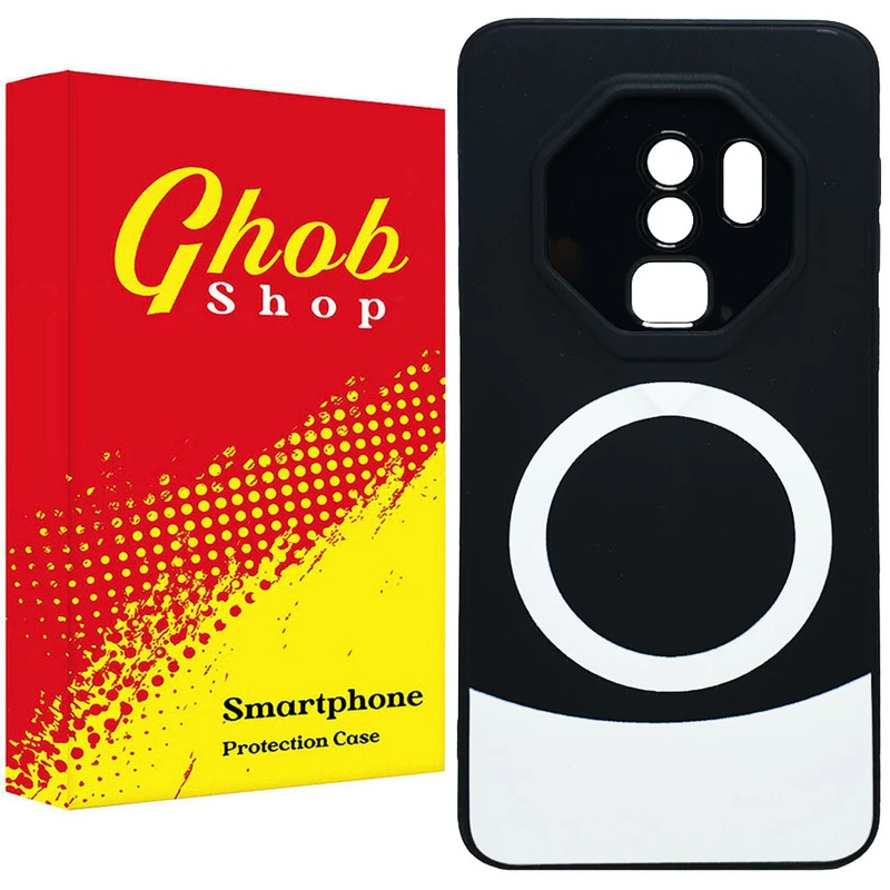 کاور قاب شاپ مدل مگ سیف طرح دو رنگ مناسب برای گوشی موبایل سامسونگ Galaxy S9 Plus