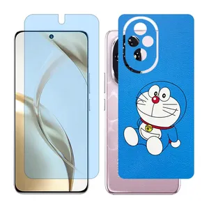 Glass Together model matte anti blue screen protector suitable for Honor 200 mobile phone with back cover sticker