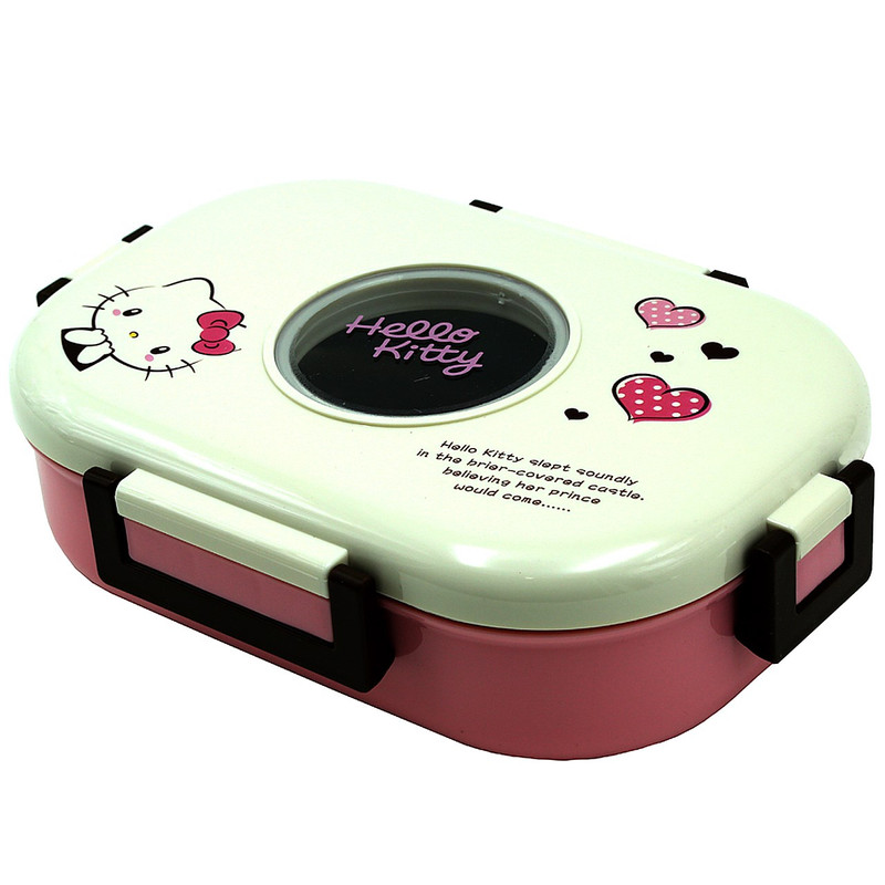 ظرف نگهدارنده غذا واته بیبی مدل Hello kitty