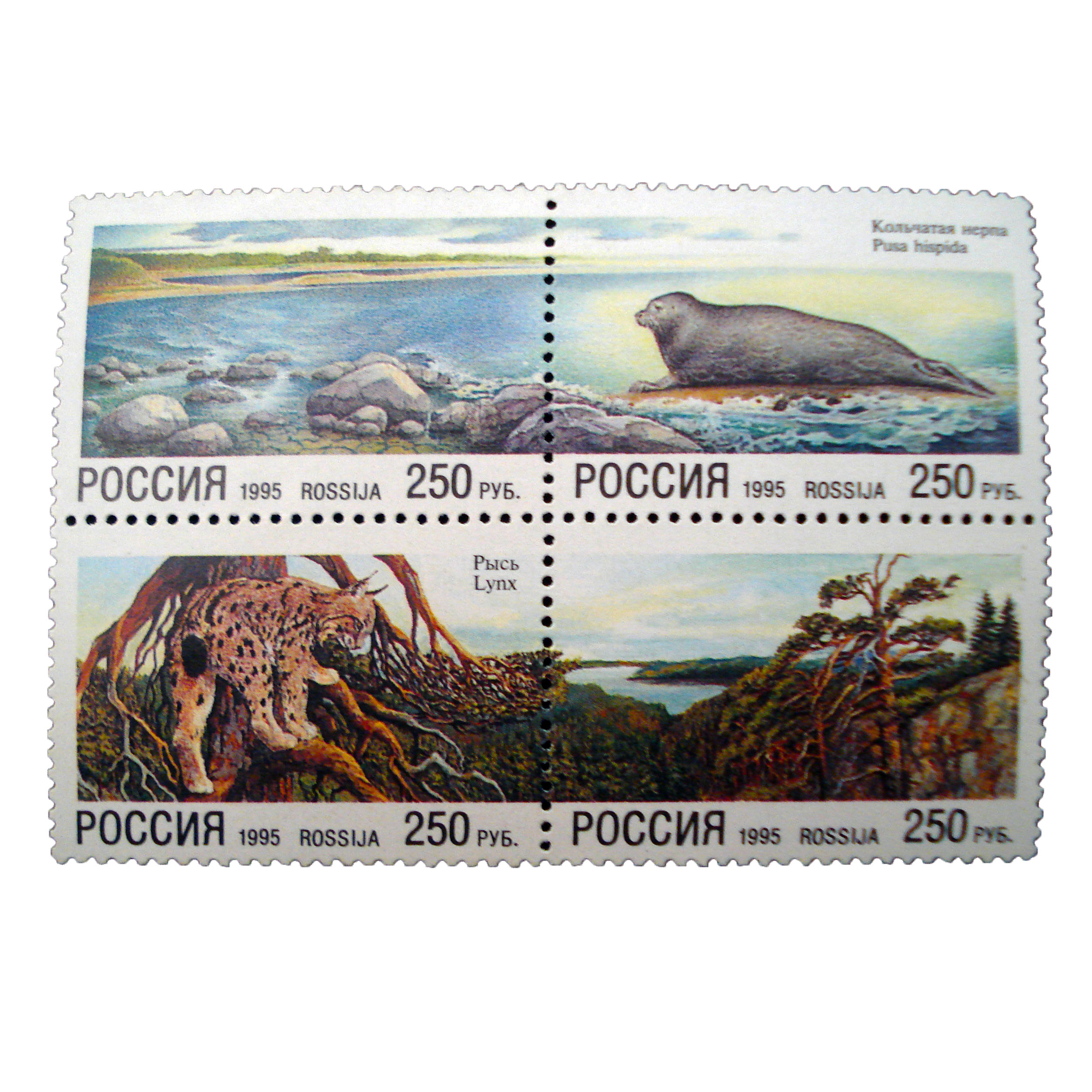 تمبر یادگاری مدل طبیعت کد bc-1038 مجموعه 4 عددی