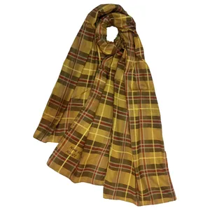 شال زنانه مدل چهارخانه