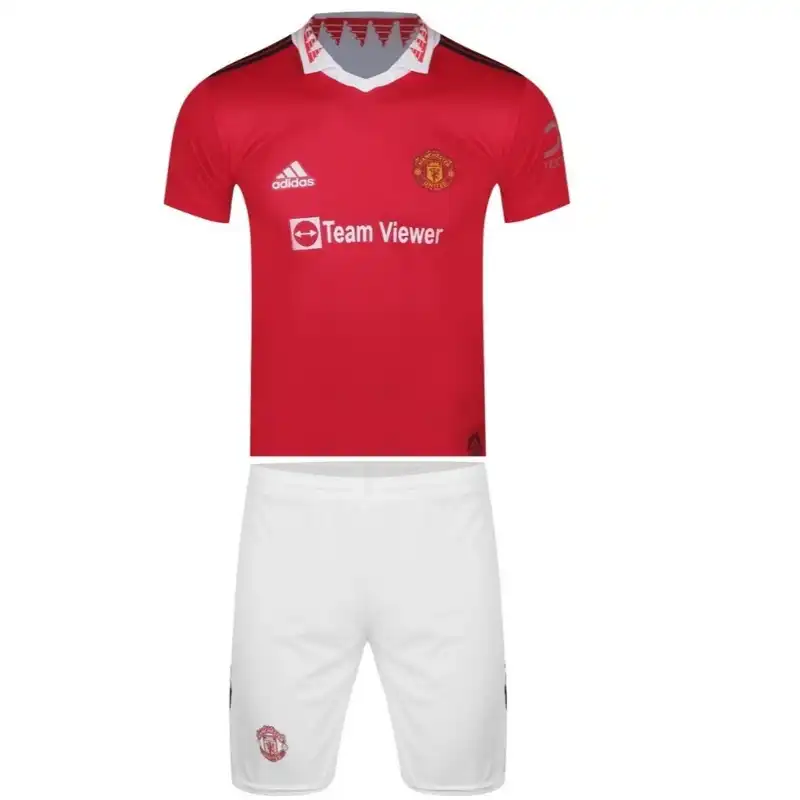 ست 5 تکه لباس ورزشی پسرانه مدل منچستر یونایتد 2023