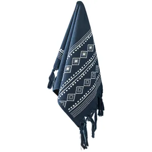 دستمال آشپزخانه انگلیش هوم مدل Navy Braid
