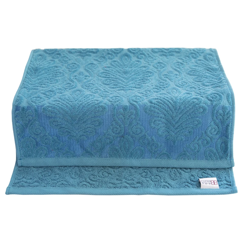 حوله دستی بهباف آذر مدل داماسک سایز 78×40 سانتی متر